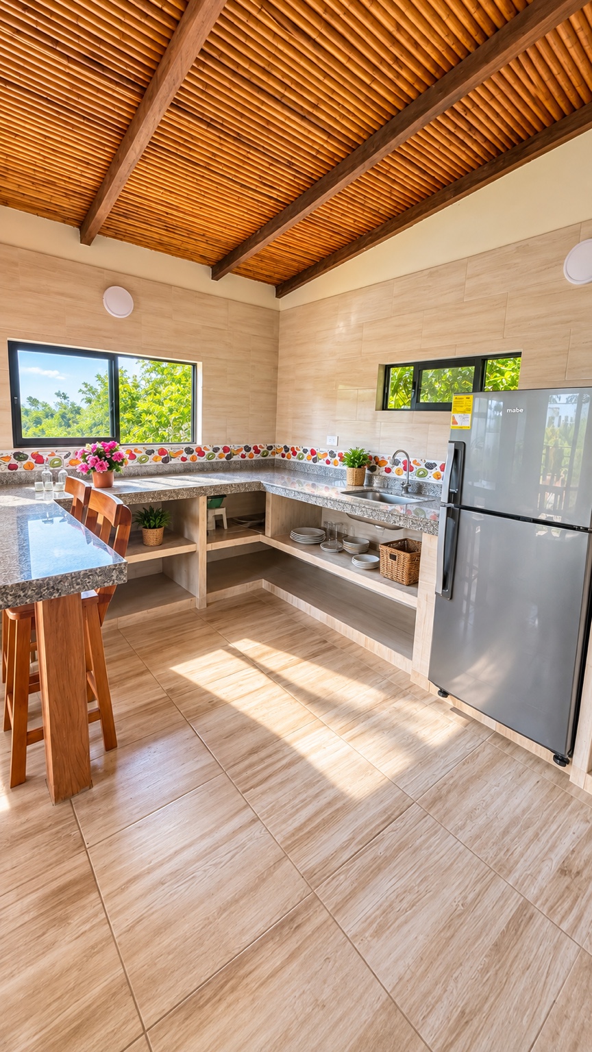 Cocina equipada del apartamento